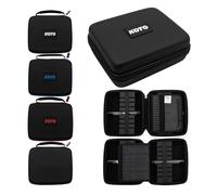 KOTO - Grand Étui Fléchettes EVA Rouge, Mousse EVA, Compatible avec Fléchettes Pointe Acier & Pointe Plastique