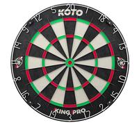 KOTO - King Pro Cible Fléchette Liège, Dimensions Officielles, pour Fléchettes à Pointe Acier, Fil Ultra Fin, Jeu de Flechette