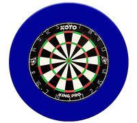 KOTO - King Pro + Surround Bleu, Surround de fléchettes pour Toutes Les cibles, Cible Flechette