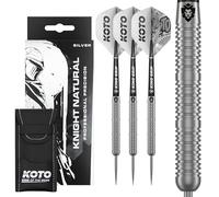 KOTO Knight Fléchettes naturelles 80 % pointe en acier