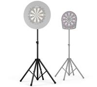 KOTO - Quadpod Multi Support Cible Fléchettes, Porte Cible, Support de Fléchettes Portable et Pliable pour Cibles en Sisal et Électroniques, Hauteur Réglable, Stable et Facile à Transporter