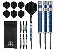 KOTO - Sting Blue Electro 90% Fléchettes 22 Grammes Bleues Grip Annulaire Solide Toucher Texturé