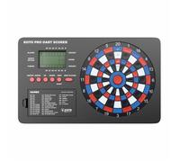 KOTO - Tableau de Score Pro pour Fléchettes, 32 Jeux, Dart Scorer, Affichage du Score & Fixation, pour 8 Joueurs, Alimenté par Piles