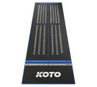 KOTO - Tapis Checkout Bleu 285 x 80 cm, INCL. Indicateur de Score, Antidérapant