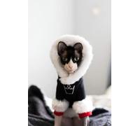 Kotomoda Hairless Cat's Clothes Extra Sweat à capuche Dark Lord (XL)