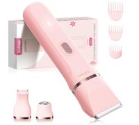 Kotopa Rasoir Électrique Femme, Tondeuse Féminin Intime pour Maillot, Visage et Corps, Tondeuse Bikini Femmes sans Fil, Imperméable & Doux pour la Peau(Rose)