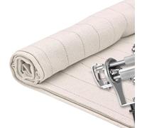 Kotsy 1M x 5M Tissu de tufting avec Ligne Guidage,Tissu De Tufting Primaire Ti-ssu De Support De Tapis pour Pistolet à tufting de Tapis utilisant à Largeur 5 m