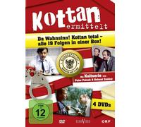 Lukas Resetarits;Franz Buchrieser;Peter Vogel;Bibi - Kottan ermittelt - Alle 19 Folgen in einer Box (4 DVDs)