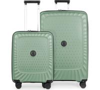 Kotti - Set de valises 2 pièces, bagage à main léger + grande valise extensible, coque rigide robuste en matériau PP recyclé trolleys légers 4 roulettes, set de bagages avion Check-In & Hand Luggage,