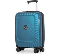 Kotti - Trolley 55x40x20 cm valise légère 4 roulettes, coque rigide en PP recyclé, bagage de bord Hand Luggage Carry-On Bag, TSA, robuste et durable, 10 kg de bagages,Bleu Royal