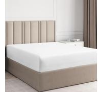 Kotton Culture Emperor Fitted Sheet 100% Egyptian Cotton Fitted Sheet Only 800 Thread Count 48 cm Extra Deep Pocket Bottom Sheets (200x200cm, White)