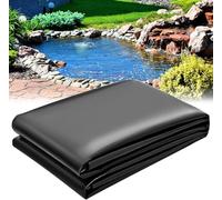 Koubhyj Bache Bassin Exterieur, Bâche Bassin Extérieur, Liner Bassin Jardin Flexible Doublure Préformée Noires pour Bassins à Poissons de Jardin, Jardins d'eau et Cascades