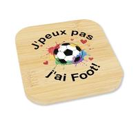 Koudindg Cadeau Foot Dessous de Verre Cadeau pour Fan de Foot Noel Anniversaire pour Papa Papy Frère Mari Amie