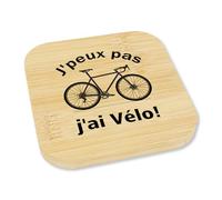 Koudindg Cadeau Vélo Cadeau pour Cycliste Dessous de Verre Cyclisme Cadeaux Fan de Vélo Noel Anniversaire pour Papa Papy Frère Mari Amie