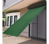 KOUDU Voile d'ombrage Auvent 1.6x3.6M Protection des Rayons UV Résistant Solaire Voile D'Ombrage pour Balcon et Terrasse de Jardin Cour, Vert