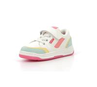 Kouic, Sneakers Basses Fille, Blanc Bleu Clair Rose, 30