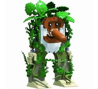 Kouipoie Jouet Brainrot - Blocs de construction pour enfants et adultes - Blocs de construction Tralalero Shark - Jouet créatif à collectionner - Cadeau (gorilles)