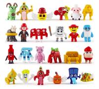 Kouipoie Lot de 24 figurines d'action Steal A Brainrot de 1,5 pouces, mignonnes figurines de collection pour les fans, figurines mobiles, de qualité supérieure, pour Noël et anniversaire, décoration