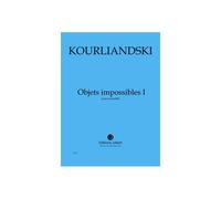 Partitions Classique Jobert Kourliandski Dmitri - Objets Impossibles I - Ensemble Ensemble Mixte