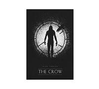 KOURT Poster du film The Crow Poster classique sur toile - Décoration murale pour salon et chambre à coucher - Sans cadre : 30 x 45 cm