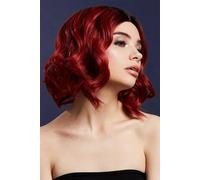 Kourtney Perruque Femmes Deluxe Professionnel Résistant Chaleur Bouclée Deux Ton