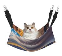 KOUUIP Beauty Grand Canyon Hamac pour chat à suspendre dans une cage, lit réglable pour animal domestique, hamac de couchage doux pour chats, furet