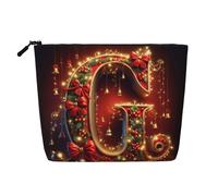 KOUUIP G Print Sac de rangement pour articles de toilette de voyage Taille de voyage pour femme Noir Taille unique, Noir, Talla única