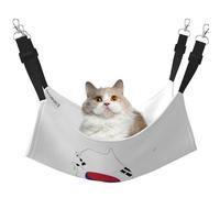 KOUUIP Hamac pour chat avec drapeau de la République de Corée pour suspendre une cage, lit réglable pour animal domestique, hamac de couchage doux pour chats, furet