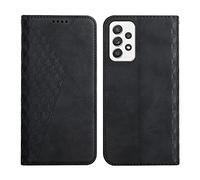 KOUYI Coque pour Samsung Galaxy A33 5G, Premium Flip Housse Étui Protection Rabat Clapet Portefeuille Phone Cover Magnétique [Porte Cartes] Antichoc Béquille Cover (Noir)