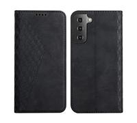 KOUYI Coque pour Samsung Galaxy S24 Plus, Premium Flip Housse Étui Protection Rabat Clapet Portefeuille Phone Cover Magnétique [Porte Cartes] Antichoc Béquille Cover (Noir)