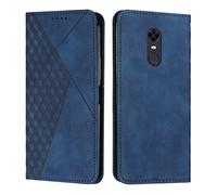 KOUYI Coque pour Xiaomi Redmi 5 Plus/Redmi Note 5, Premium Flip Housse Étui Protection Rabat Clapet Portefeuille Phone Cover Magnétique [Porte Cartes] Antichoc Béquille Cover (Bleu)