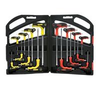 Kovalmax® Lot de 16 clés longues en T 8 pcs torx étoile 8 llen hexagonale