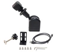 KOVEN Frein à main USB pour camion, frein à main PC USB avec poignée à bille élargie pour G27 G29 G923, support intégré, Plug and Play, compatible avec T300RS T-GT ETS2
