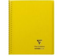 Clairefontaine Cahier Koverbook 17x22 cm 160 p Petits carreaux Reliure intégrale