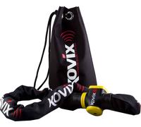 Kovix KCL10, combinaison chaîne/serrure alarme 150 cm Noir/Jaune Noir/Jaune