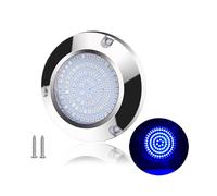 KOVNISE Lumière sous-marine pour bateaux en acier inoxydable 316 - Éclairage étanche - 10-30 V - Pour intérieur, navigation, pont, courtoisie et pêche de nuit