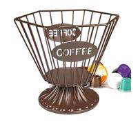 KOVNISE Porte-dosettes de café, supports pour capsules K pour comptoir, grande capacité style minimaliste organisateur de capsules K, organisateur de dosettes de café pour cuisine bureau, accessoires