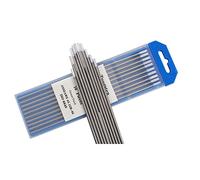 KOVNOVI Wz8 10 PCS White 1.0/1.6/2.0/2.4/3.0/3.2/4.0 * 175mm Zirgsten Tête d'électrode de Tungsten Tête de tungstène/Tige for la Soudure (Size : WZ8 1.0x175mm)
