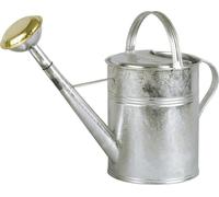 KOVOTVAR 26031111 Arrosoir de luxe avec douchette, métal, galvanisé, 5 litres, argenté
