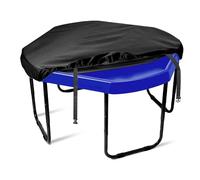 Kovshuiwe Couvercle universel pour plateau Tuff 100 x 100 x 10 cm - Noir - Imperméable - Léger - Anti-moisissure - Ajustement universel à n'importe quelle taille de plateau Tuff