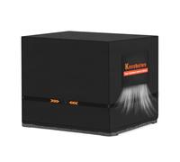 Kovshuiwe Housse de coffre pour coffre de terrasse Keter City 113L 60 x 46 x 56 cm - Polyester Oxford 420D très résistant - 100 % étanche - Housses de banc de rangement rectangulaires d'extérieur