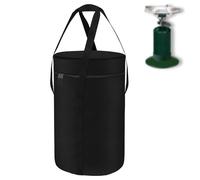 Kovshuiwe Sac de transport pour réchaud de camping au propane, Dim7,7 x H15,4, tissu Oxford 600D imperméable, mini accessoires de réservoir, pour camping, cuisine, voyage, pique-nique