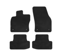 Kovvar Comfort Tapis Voiture pour Audi Q2 GA | 2016-2026 | 4 pièces | Velours 6 mm | Tapis de sol sur mesure | Antidérapant | Bordure effet nubuck | 1670 g/m² | Fabriqué en Europe | Isolant