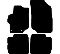 Kovvar Comfort Tapis Voiture pour Citroën C-Elysee | 2012-2026 | 4 pièces | Velours 6 mm | Tapis de sol sur mesure | Antidérapant | Bordure effet nubuck | 1670 g/m² | Fabriqué en Europe | Isolant
