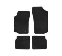 Kovvar Comfort Tapis Voiture pour Peugeot 306 | 1993-2002 | 4 pièces | Velours 6 mm | Version : Cabriolet | Tapis de sol sur mesure | Antidérapant | Bordure effet nubuck | 1670 g/m² | Isolant