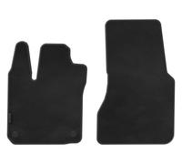 Kovvar Comfort Tapis Voiture pour Smart Fortwo W453 | 2014-2020 | 2 pièces | Velours 6 mm | Version : Essence | Tapis de sol sur mesure | Antidérapant | Bordure effet nubuck | 1670 g/m² | Isolant