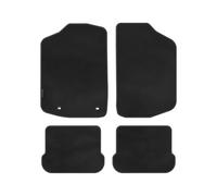 Kovvar Comfort Tapis Voiture pour Volkswagen Golf 1 | 1974-1983 | 4 pièces | Velours 6 mm | Version : 3/5 portes | Tapis de sol sur mesure | Antidérapant | Bordure effet nubuck | 1670 g/m² | Isolant