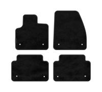 Kovvar Premium Tapis Voiture pour Jaguar E-Pace | 2018-2025 | 4 pièces | Saxony poils longs 13 mm | Polyamide | Version : E-Pace | Variation 2 | Tapis de sol sur mesure | Antidérapant