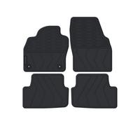 Kovvar Tapis Caoutchouc pour Seat Arona | 2017-2026 | 4 pièces | Caoutchouc TPE | Rebord relevé 10 mm | Version : Tapis passager sans fixations | Étanche | Inodore