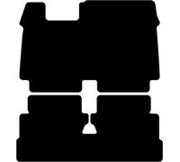 Kovvar Tapis de Sol Compatible avec Citroën 2CV 1948-1990 | Qualité: Luxury